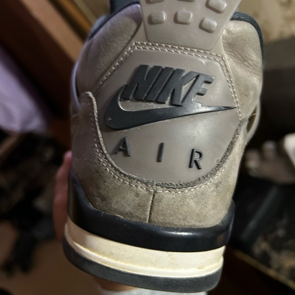 Nike Men's Black and Gray Air Sneakers us 9